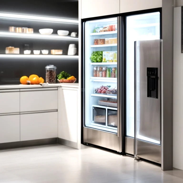 Bild eines intelligenten Gefrierschranks